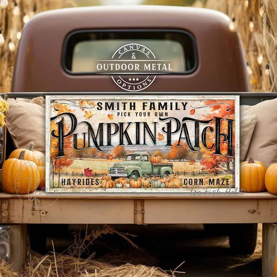 Toe Fish Art specializes in Fall and Halloween home decor for indoor and outdoor living spaces, in framed canvas, hardwood shiplap, and outdoor metal. Each piece is expertly constructed with genuine craftsmanship, heritage quality, and rustic charm.