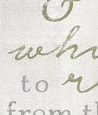 Bless Us Oh Lord Sign handmade by ToeFishArt. Original, custom, personalized wall decor signs. Canvas, Wood or Metal. Rustic modern farmhouse, cottagecore, vintage, retro, industrial, Americana, primitive, country, coastal, minimalist.