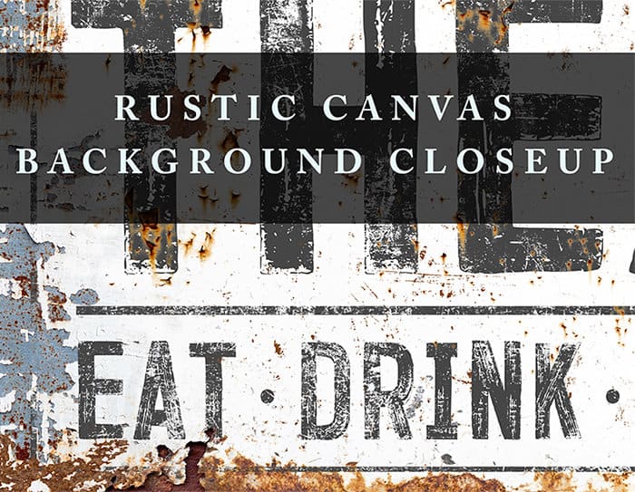 Theater Sign handmade by ToeFishArt. Original, custom, personalized wall decor signs. Canvas, Wood or Metal. Rustic modern farmhouse, cottagecore, vintage, retro, industrial, Americana, primitive, country, coastal, minimalist.