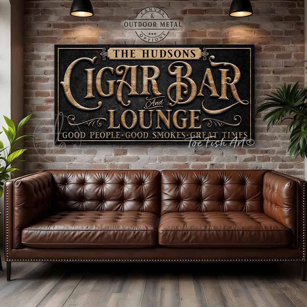 Vintage-inspired farmhouse style sign. — Toe Fish Art creates quality, artisan-made wall décor with authentic, American sourced materials. Proudly Made in the USA for decades, each sign is expertly constructed with genuine craftsmanship, heritage quality, and rustic charm. Our premium, handcrafted pieces are built to last with durable materials. Custom, personalized, timeless designs for indoor and outdoor spaces. Discover American made wall art at toefishart.com — crafted to inspire, made to endure.