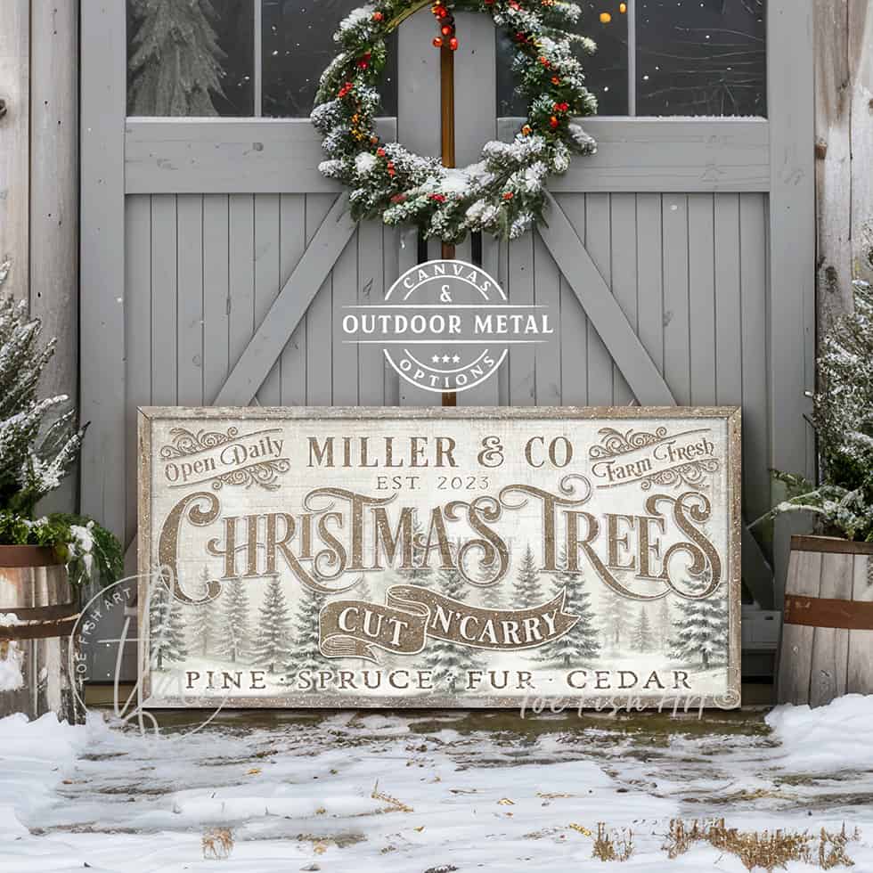 Vintage-inspired farmhouse style sign. — Toe Fish Art creates quality, artisan-made wall décor with authentic, American sourced materials. Proudly Made in the USA for decades, each sign is expertly constructed with genuine craftsmanship, heritage quality, and rustic charm. Our premium, handcrafted pieces are built to last with durable materials. Custom, personalized, timeless designs for indoor and outdoor spaces. Discover American made wall art at toefishart.com — crafted to inspire, made to endure.