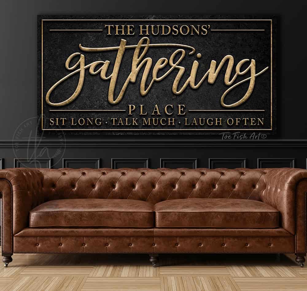 Vintage-inspired farmhouse style sign. — Toe Fish Art creates quality, artisan-made wall décor with authentic, American sourced materials. Proudly Made in the USA for decades, each sign is expertly constructed with genuine craftsmanship, heritage quality, and rustic charm. Our premium, handcrafted pieces are built to last with durable materials. Custom, personalized, timeless designs for indoor and outdoor spaces. Discover American made wall art at toefishart.com — crafted to inspire, made to endure.