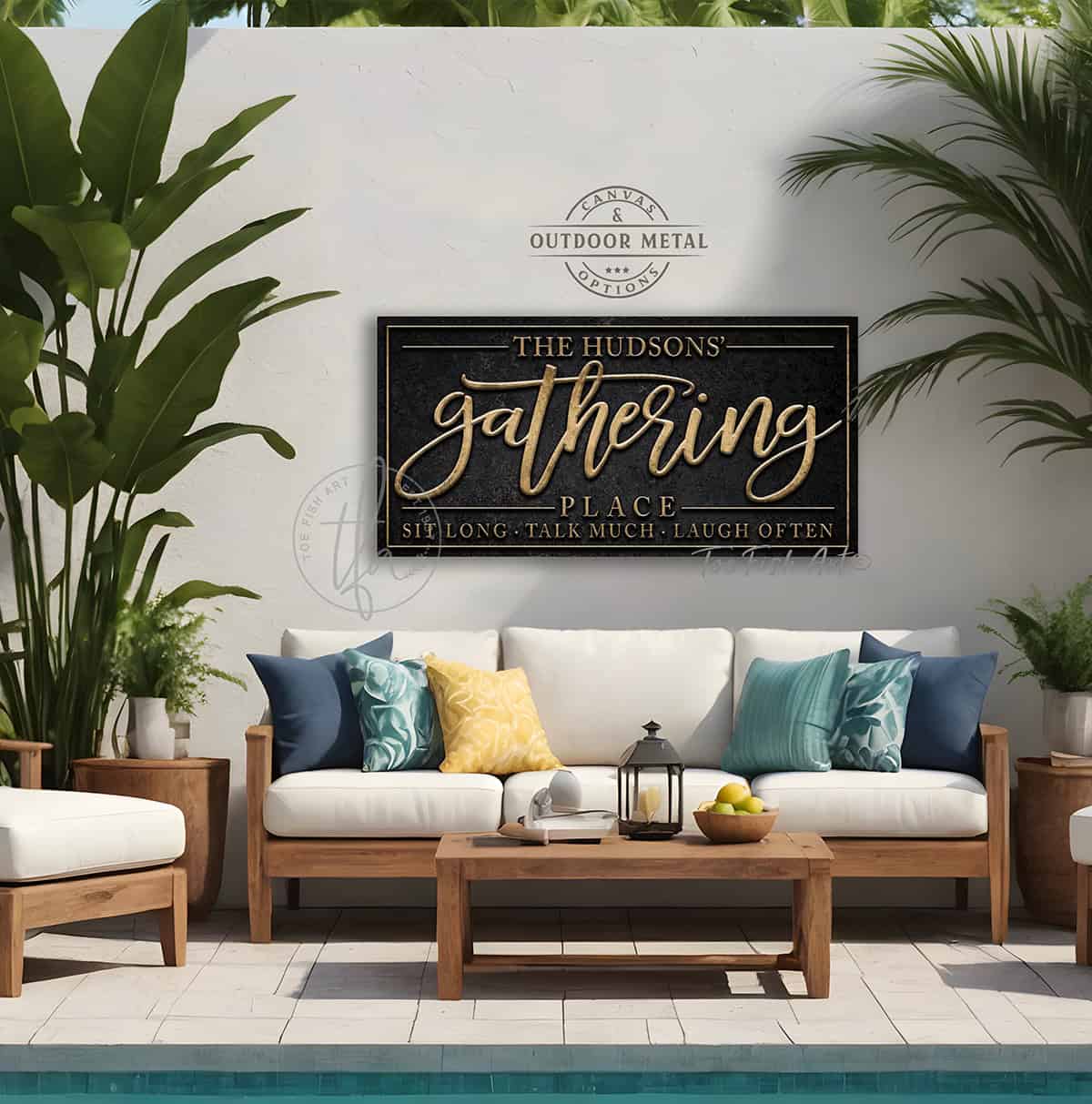 Vintage-inspired farmhouse style sign. — Toe Fish Art creates quality, artisan-made wall décor with authentic, American sourced materials. Proudly Made in the USA for decades, each sign is expertly constructed with genuine craftsmanship, heritage quality, and rustic charm. Our premium, handcrafted pieces are built to last with durable materials. Custom, personalized, timeless designs for indoor and outdoor spaces. Discover American made wall art at toefishart.com — crafted to inspire, made to endure.