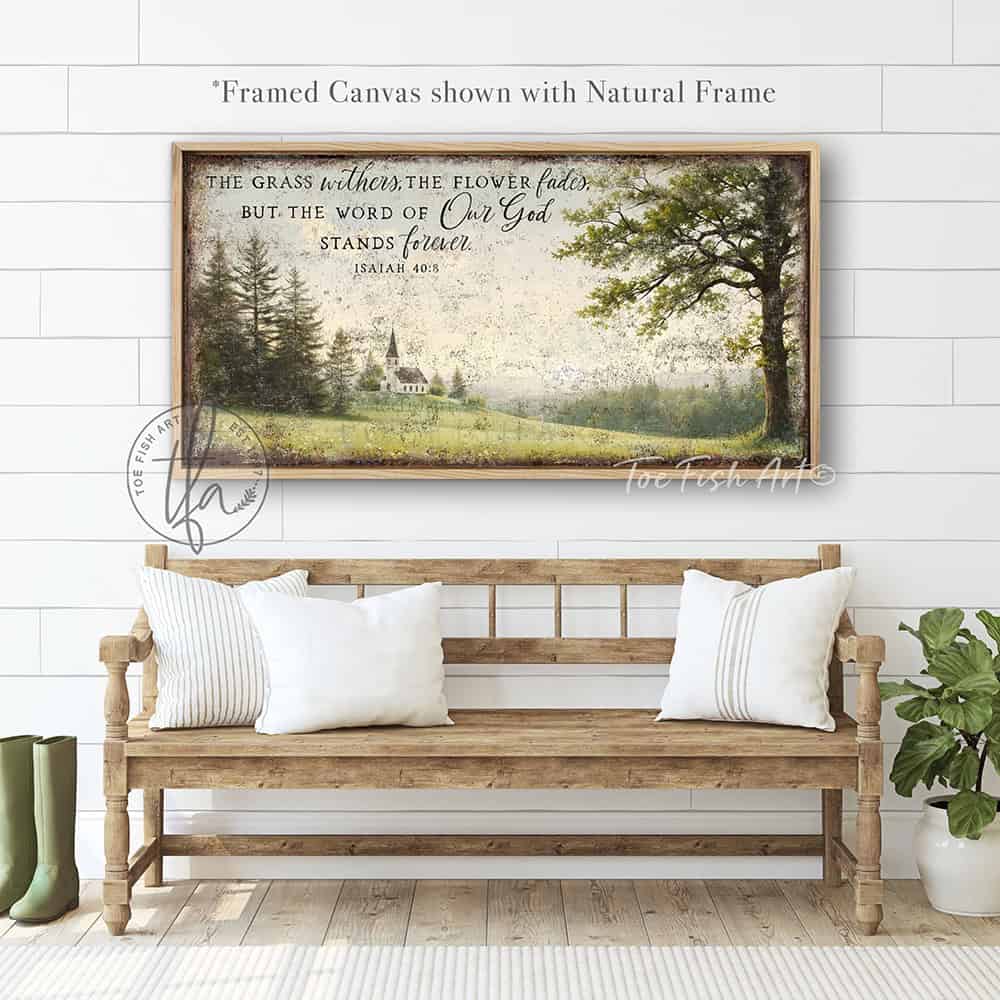 Vintage-inspired farmhouse style sign. — Toe Fish Art creates quality, artisan-made wall décor with authentic, American sourced materials. Proudly Made in the USA for decades, each sign is expertly constructed with genuine craftsmanship, heritage quality, and rustic charm. Our premium, handcrafted pieces are built to last with durable materials. Custom, personalized, timeless designs for indoor and outdoor spaces. Discover American made wall art at toefishart.com — crafted to inspire, made to endure.