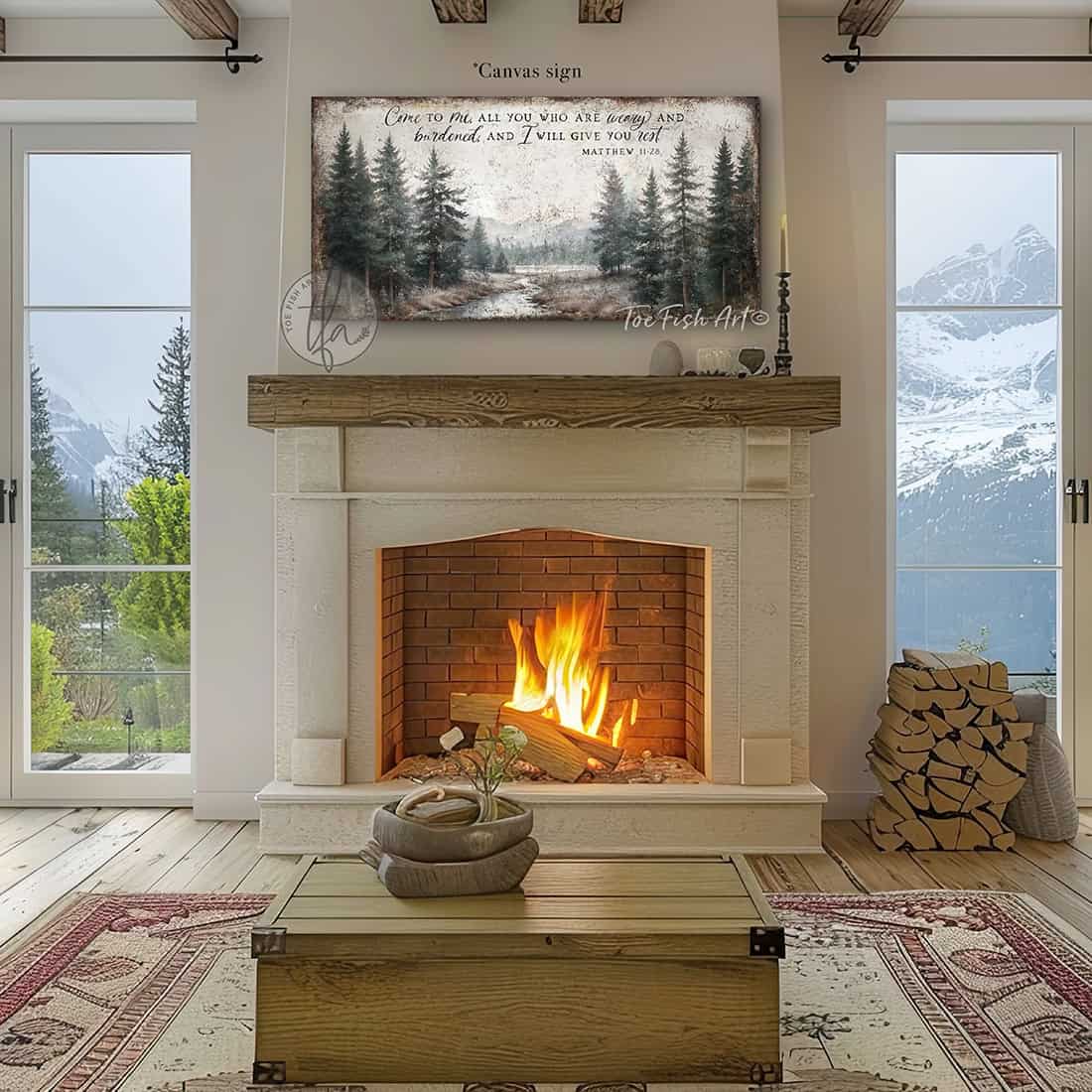 Vintage-inspired farmhouse style sign. — Toe Fish Art creates quality, artisan-made wall décor with authentic, American sourced materials. Proudly Made in the USA for decades, each sign is expertly constructed with genuine craftsmanship, heritage quality, and rustic charm. Our premium, handcrafted pieces are built to last with durable materials. Custom, personalized, timeless designs for indoor and outdoor spaces. Discover American made wall art at toefishart.com — crafted to inspire, made to endure.