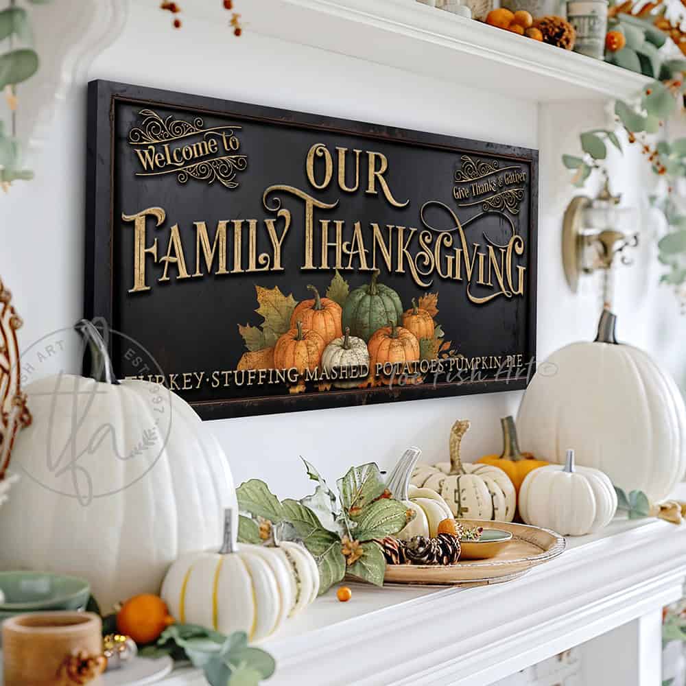 Vintage-inspired farmhouse style sign. — Toe Fish Art creates quality, artisan-made wall décor with authentic, American sourced materials. Proudly Made in the USA for decades, each sign is expertly constructed with genuine craftsmanship, heritage quality, and rustic charm. Our premium, handcrafted pieces are built to last with durable materials. Custom, personalized, timeless designs for indoor and outdoor spaces. Discover American made wall art at toefishart.com — crafted to inspire, made to endure.