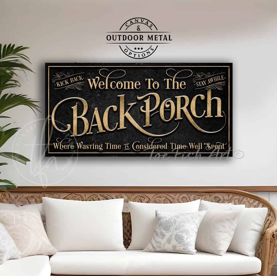 Vintage-inspired farmhouse style sign. — Toe Fish Art creates quality, artisan-made wall décor with authentic, American sourced materials. Proudly Made in the USA for decades, each sign is expertly constructed with genuine craftsmanship, heritage quality, and rustic charm. Our premium, handcrafted pieces are built to last with durable materials. Custom, personalized, timeless designs for indoor and outdoor spaces. Discover American made wall art at toefishart.com — crafted to inspire, made to endure.