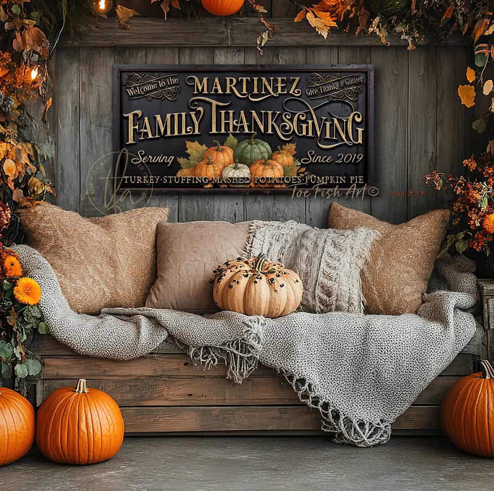 Vintage-inspired farmhouse style sign. — Toe Fish Art creates quality, artisan-made wall décor with authentic, American sourced materials. Proudly Made in the USA for decades, each sign is expertly constructed with genuine craftsmanship, heritage quality, and rustic charm. Our premium, handcrafted pieces are built to last with durable materials. Custom, personalized, timeless designs for indoor and outdoor spaces. Discover American made wall art at toefishart.com — crafted to inspire, made to endure.