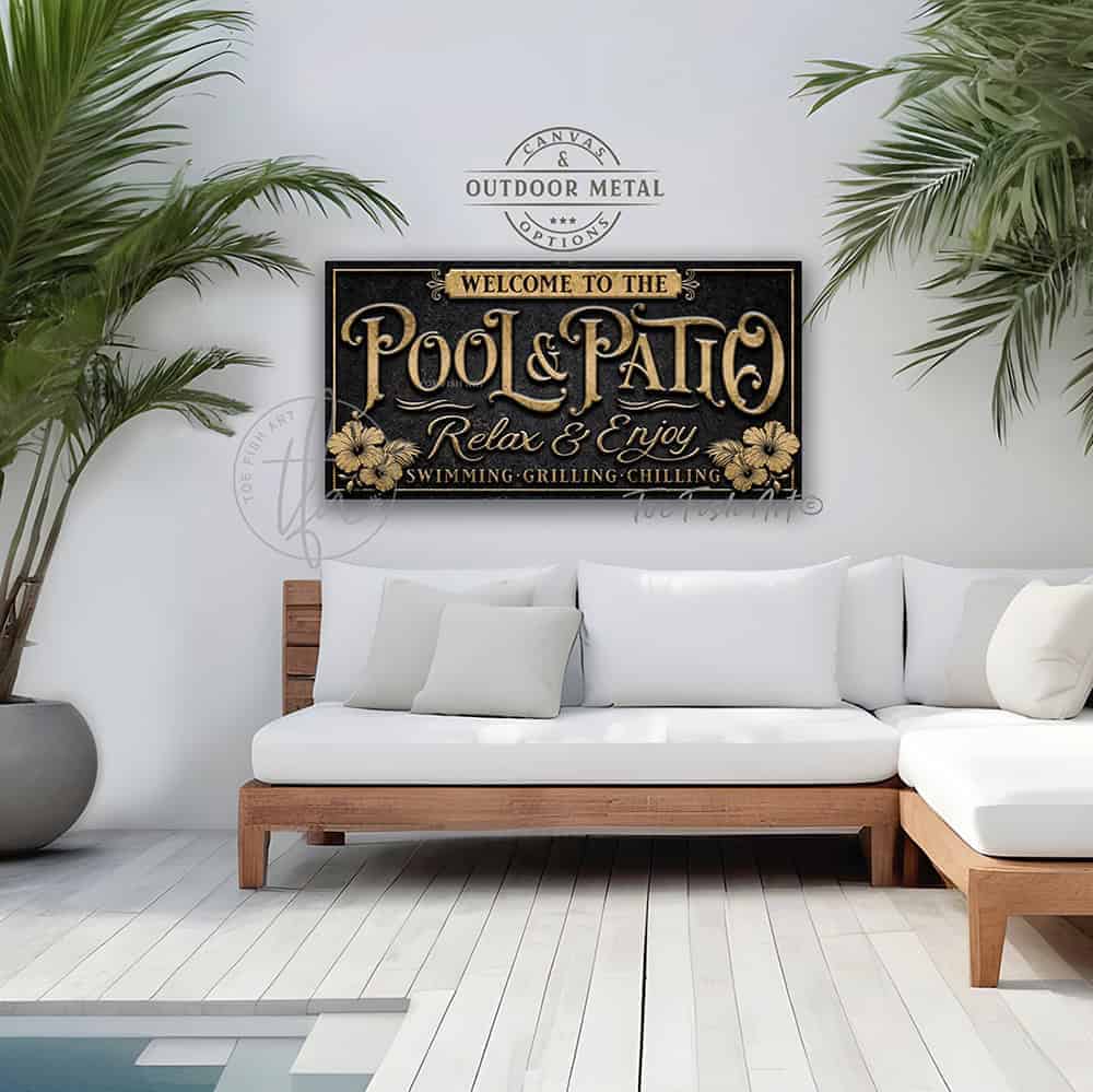 Vintage-inspired farmhouse style sign. — Toe Fish Art creates quality, artisan-made wall décor with authentic, American sourced materials. Proudly Made in the USA for decades, each sign is expertly constructed with genuine craftsmanship, heritage quality, and rustic charm. Our premium, handcrafted pieces are built to last with durable materials. Custom, personalized, timeless designs for indoor and outdoor spaces. Discover American made wall art at toefishart.com — crafted to inspire, made to endure.
