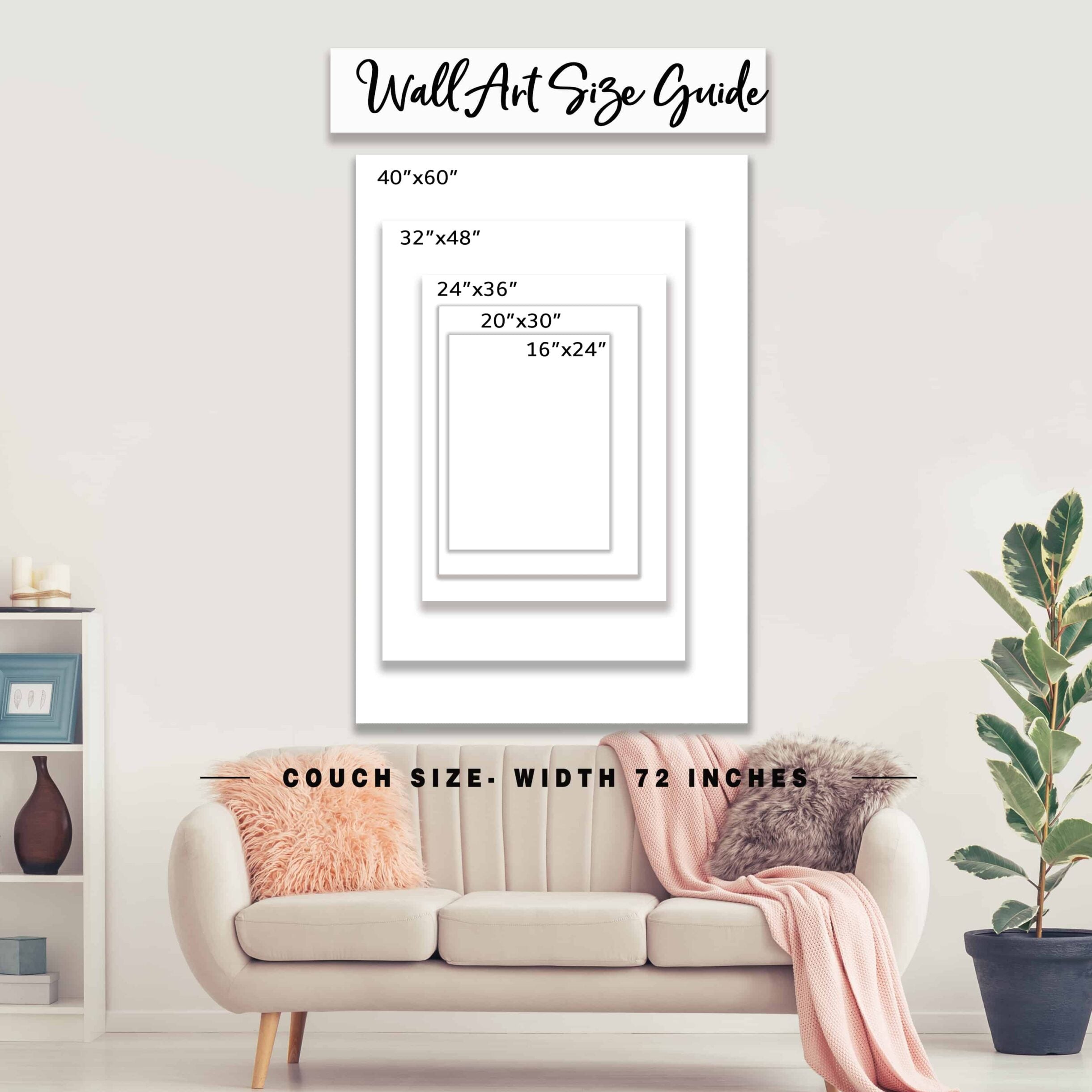 ToeFishArt 40x60 Vertical Wall Art Sizing Guide. Original, custom, personalized wall decor signs. Canvas, Wood or Metal. Rustic modern farmhouse, cottagecore, vintage, retro, industrial, Americana, primitive, country, coastal, minimalist.
