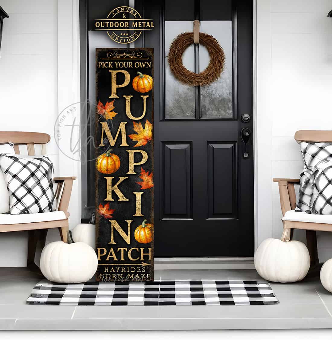 Vintage-inspired farmhouse style sign. — Toe Fish Art creates quality, artisan-made wall décor with authentic, American sourced materials. Proudly Made in the USA for decades, each sign is expertly constructed with genuine craftsmanship, heritage quality, and rustic charm. Our premium, handcrafted pieces are built to last with durable materials. Custom, personalized, timeless designs for indoor and outdoor spaces. Discover American made wall art at toefishart.com — crafted to inspire, made to endure.