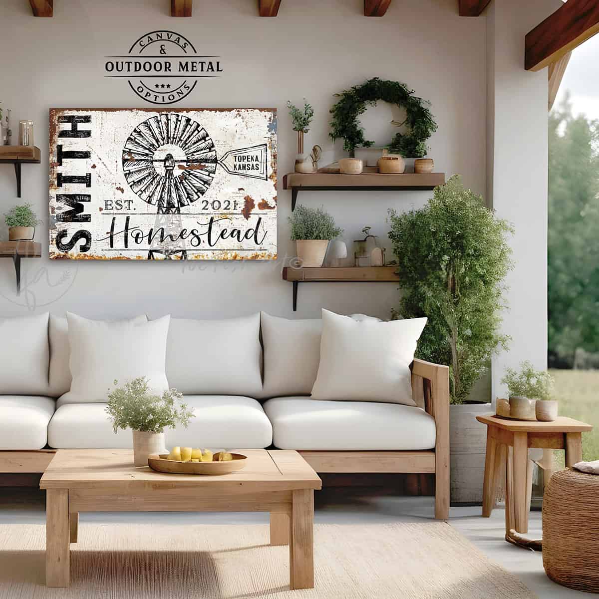 Vintage-inspired farmhouse style sign. — Toe Fish Art creates quality, artisan-made wall décor with authentic, American sourced materials. Proudly Made in the USA for decades, each sign is expertly constructed with genuine craftsmanship, heritage quality, and rustic charm. Our premium, handcrafted pieces are built to last with durable materials. Custom, personalized, timeless designs for indoor and outdoor spaces. Discover American made wall art at toefishart.com — crafted to inspire, made to endure.