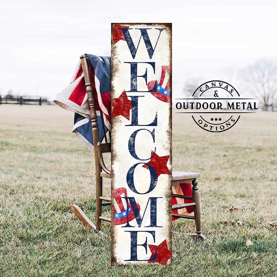 Vintage-inspired farmhouse style sign. — Toe Fish Art creates quality, artisan-made wall décor with authentic, American sourced materials. Proudly Made in the USA for decades, each sign is expertly constructed with genuine craftsmanship, heritage quality, and rustic charm. Our premium, handcrafted pieces are built to last with durable materials. Custom, personalized, timeless designs for indoor and outdoor spaces. Discover American made wall art at toefishart.com — crafted to inspire, made to endure.