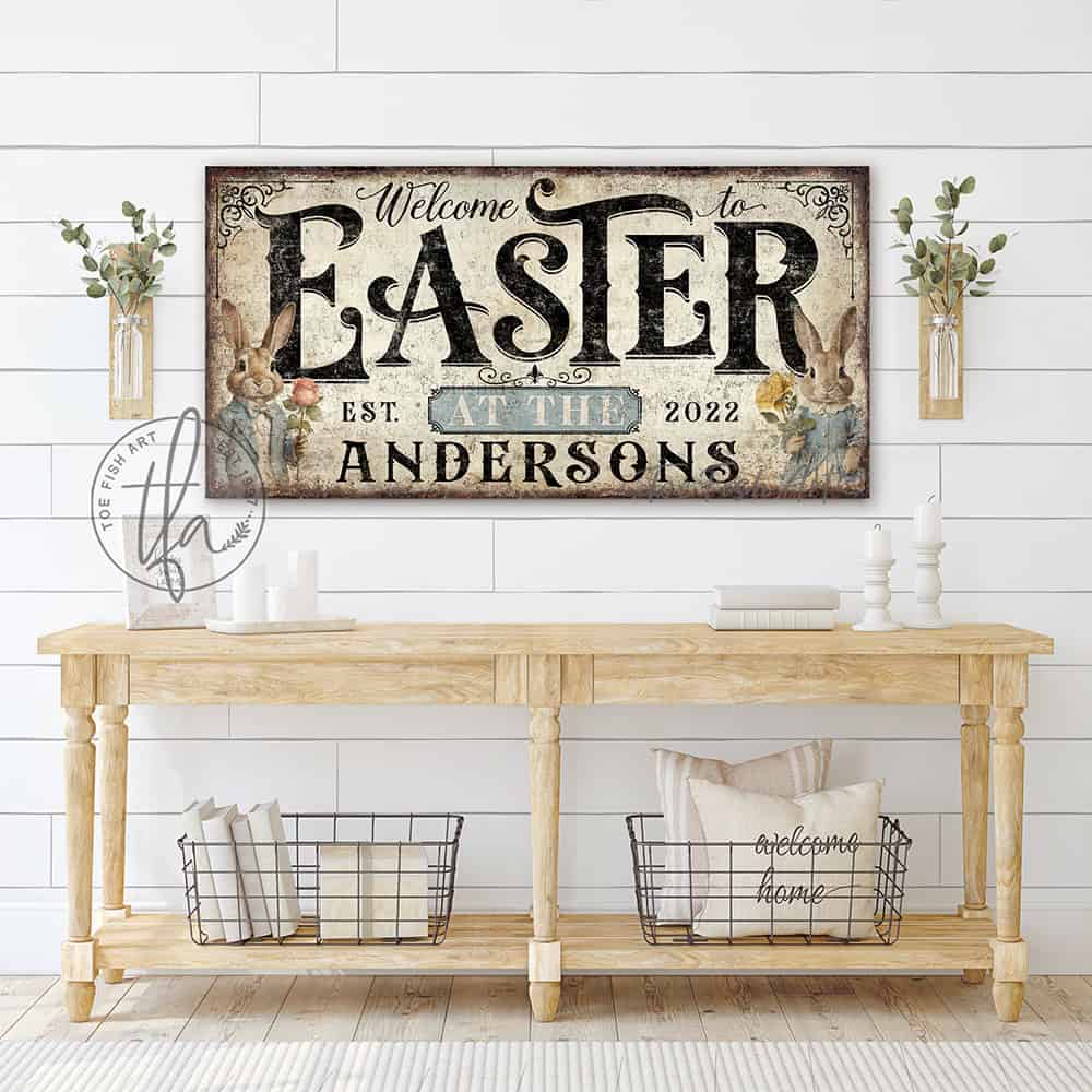 Vintage-inspired farmhouse style sign. — Toe Fish Art creates quality, artisan-made wall décor with authentic, American sourced materials. Proudly Made in the USA for decades, each sign is expertly constructed with genuine craftsmanship, heritage quality, and rustic charm. Our premium, handcrafted pieces are built to last with durable materials. Custom, personalized, timeless designs for indoor and outdoor spaces. Discover American made wall art at toefishart.com — crafted to inspire, made to endure.