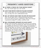 Wash & Dry Laundry Co. Sign handmade by ToeFishArt. Original, custom, personalized wall decor signs. Canvas, Wood or Metal. Rustic modern farmhouse, cottagecore, vintage, retro, industrial, Americana, primitive, country, coastal, minimalist.