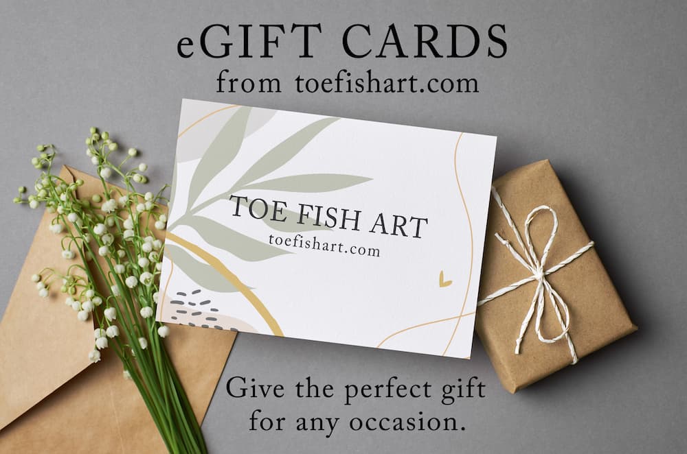Gift Cards – Toe Fish Art