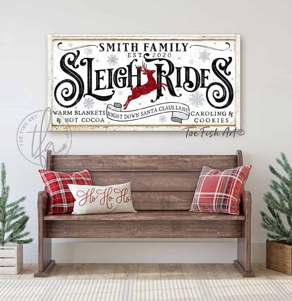 handmade by ToeFishArt. Original, custom, personalized wall decor signs. Canvas, Wood or Metal. Rustic modern farmhouse, cottagecore, vintage, retro, industrial, Americana, primitive, country, coastal, minimalist.