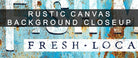 Fish Market Sign Fresh Locally Caught Rustic Vintage Coastal Style handmade by ToeFishArt. Original, custom, personalized wall decor signs. Canvas, Wood or Metal. Rustic modern farmhouse, cottagecore, vintage, retro, industrial, Americana, primitive, country, coastal, minimalist.