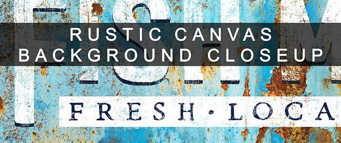 Fish Market Sign Fresh Locally Caught Rustic Vintage Coastal Style handmade by ToeFishArt. Original, custom, personalized wall decor signs. Canvas, Wood or Metal. Rustic modern farmhouse, cottagecore, vintage, retro, industrial, Americana, primitive, country, coastal, minimalist.