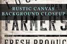 Locally Grown Farmers Market Sign handmade by ToeFishArt. Original, custom, personalized wall decor signs. Canvas, Wood or Metal. Rustic modern farmhouse, cottagecore, vintage, retro, industrial, Americana, primitive, country, coastal, minimalist.