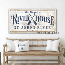 River House Personalized Sign