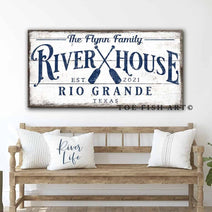 River House Personalized Sign