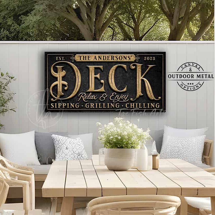 Vintage-inspired farmhouse style sign. — Toe Fish Art creates quality, artisan-made wall décor with authentic, American sourced materials. Proudly Made in the USA for decades, each sign is expertly constructed with genuine craftsmanship, heritage quality, and rustic charm. Our premium, handcrafted pieces are built to last with durable materials. Custom, personalized, timeless designs for indoor and outdoor spaces. Discover American made wall art at toefishart.com — crafted to inspire, made to endure.
