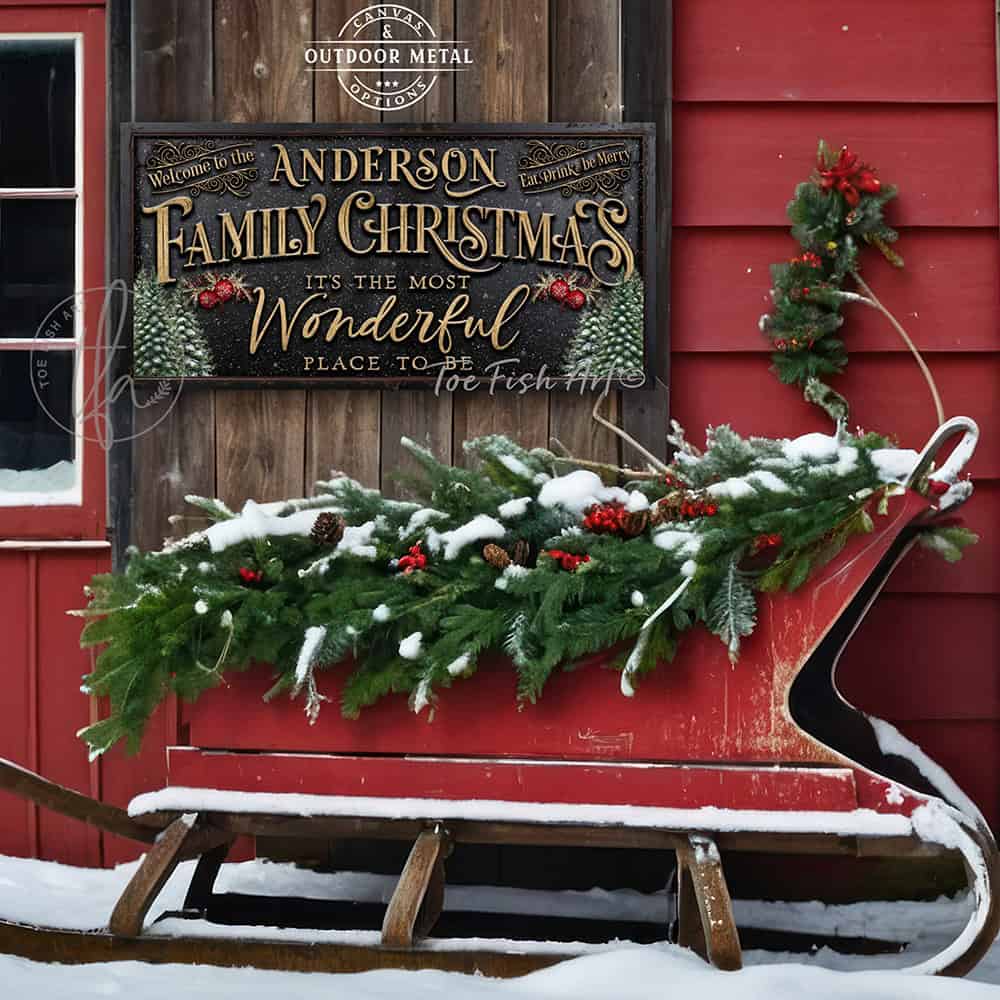 Vintage-inspired farmhouse style sign. — Toe Fish Art creates quality, artisan-made wall décor with authentic, American sourced materials. Proudly Made in the USA for decades, each sign is expertly constructed with genuine craftsmanship, heritage quality, and rustic charm. Our premium, handcrafted pieces are built to last with durable materials. Custom, personalized, timeless designs for indoor and outdoor spaces. Discover American made wall art at toefishart.com — crafted to inspire, made to endure.