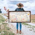 Vintage-inspired farmhouse style sign. — Toe Fish Art creates quality, artisan-made wall décor with authentic, American sourced materials. Proudly Made in the USA for decades, each sign is expertly constructed with genuine craftsmanship, heritage quality, and rustic charm. Our premium, handcrafted pieces are built to last with durable materials. Custom, personalized, timeless designs for indoor and outdoor spaces. Discover American made wall art at toefishart.com — crafted to inspire, made to endure.