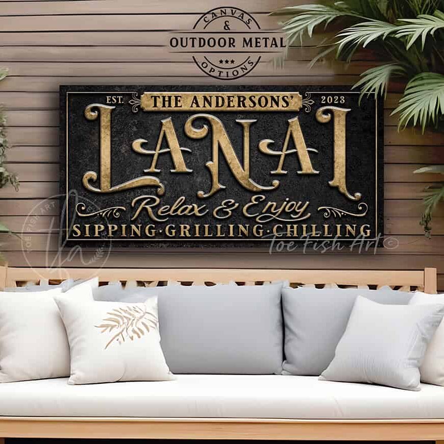 Vintage-inspired farmhouse style sign. — Toe Fish Art creates quality, artisan-made wall décor with authentic, American sourced materials. Proudly Made in the USA for decades, each sign is expertly constructed with genuine craftsmanship, heritage quality, and rustic charm. Our premium, handcrafted pieces are built to last with durable materials. Custom, personalized, timeless designs for indoor and outdoor spaces. Discover American made wall art at toefishart.com — crafted to inspire, made to endure.