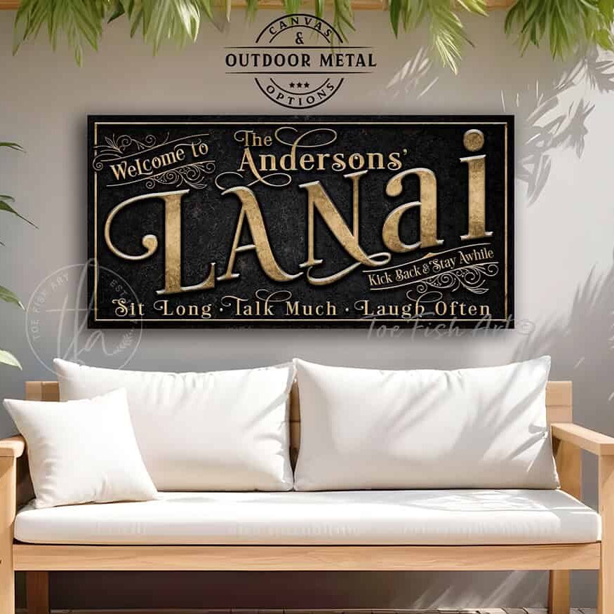 Vintage-inspired farmhouse style sign. — Toe Fish Art creates quality, artisan-made wall décor with authentic, American sourced materials. Proudly Made in the USA for decades, each sign is expertly constructed with genuine craftsmanship, heritage quality, and rustic charm. Our premium, handcrafted pieces are built to last with durable materials. Custom, personalized, timeless designs for indoor and outdoor spaces. Discover American made wall art at toefishart.com — crafted to inspire, made to endure.