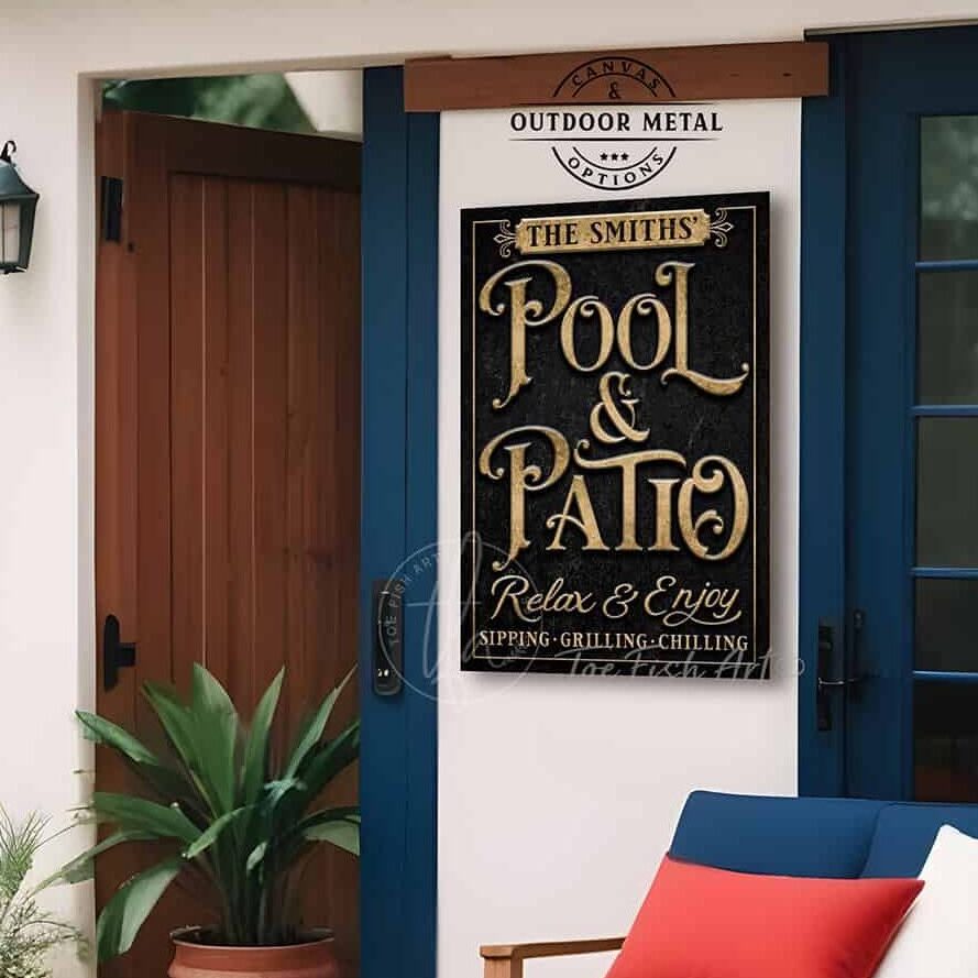 Vintage-inspired farmhouse style sign. — Toe Fish Art creates quality, artisan-made wall décor with authentic, American sourced materials. Proudly Made in the USA for decades, each sign is expertly constructed with genuine craftsmanship, heritage quality, and rustic charm. Our premium, handcrafted pieces are built to last with durable materials. Custom, personalized, timeless designs for indoor and outdoor spaces. Discover American made wall art at toefishart.com — crafted to inspire, made to endure.