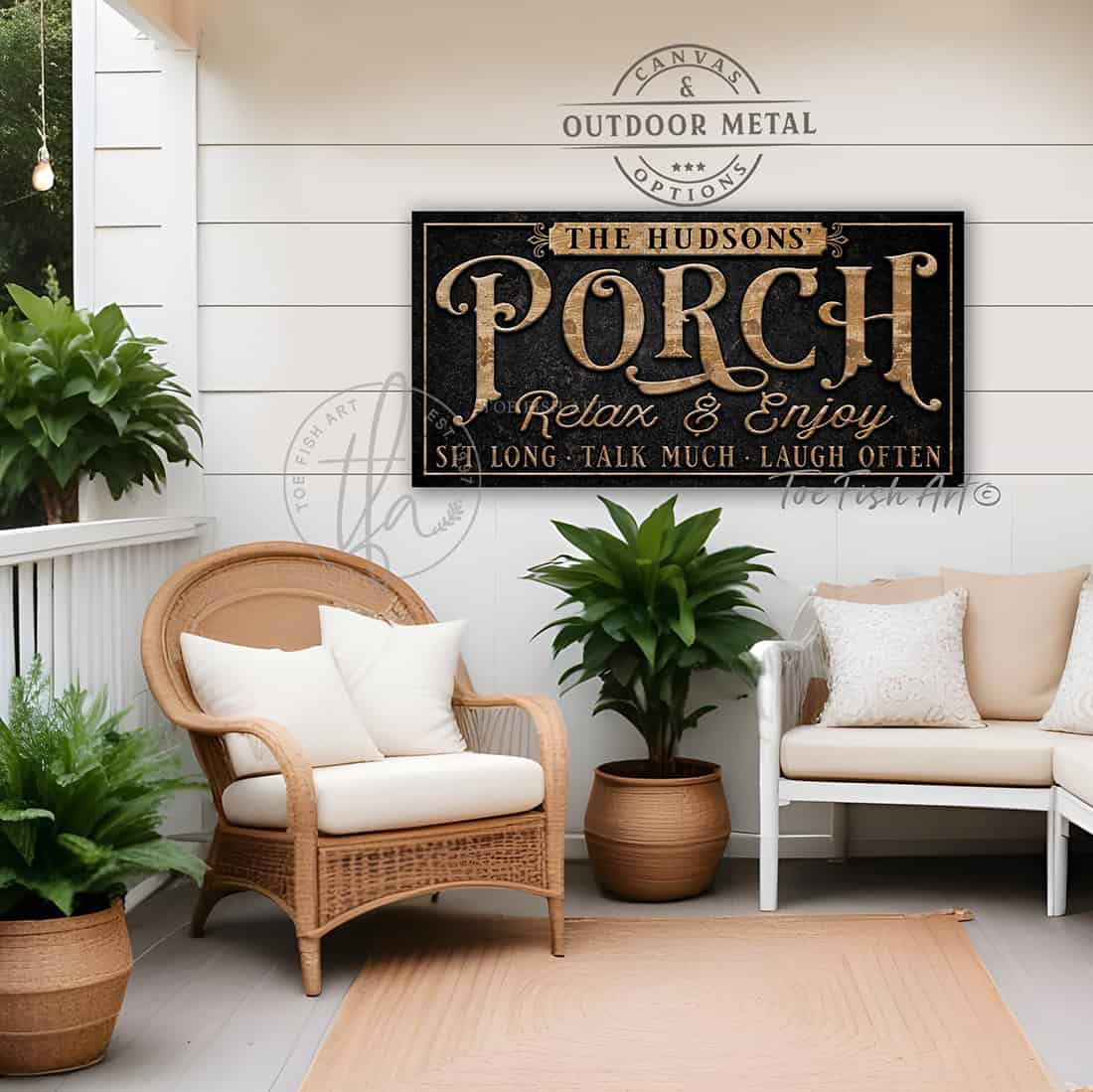Vintage-inspired farmhouse style sign. — Toe Fish Art creates quality, artisan-made wall décor with authentic, American sourced materials. Proudly Made in the USA for decades, each sign is expertly constructed with genuine craftsmanship, heritage quality, and rustic charm. Our premium, handcrafted pieces are built to last with durable materials. Custom, personalized, timeless designs for indoor and outdoor spaces. Discover American made wall art at toefishart.com — crafted to inspire, made to endure.