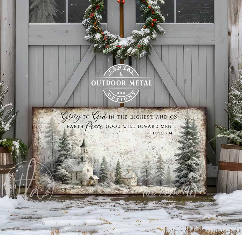Vintage-inspired farmhouse style sign. — Toe Fish Art creates quality, artisan-made wall décor with authentic, American sourced materials. Proudly Made in the USA for decades, each sign is expertly constructed with genuine craftsmanship, heritage quality, and rustic charm. Our premium, handcrafted pieces are built to last with durable materials. Custom, personalized, timeless designs for indoor and outdoor spaces. Discover American made wall art at toefishart.com — crafted to inspire, made to endure.