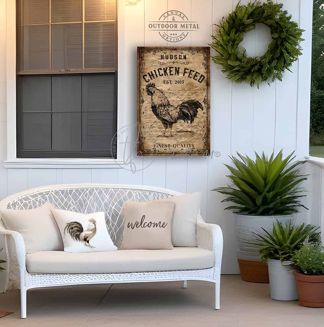 Vintage-inspired farmhouse style sign. — Toe Fish Art creates quality, artisan-made wall décor with authentic, American sourced materials. Proudly Made in the USA for decades, each sign is expertly constructed with genuine craftsmanship, heritage quality, and rustic charm. Our premium, handcrafted pieces are built to last with durable materials. Custom, personalized, timeless designs for indoor and outdoor spaces. Discover American made wall art at toefishart.com — crafted to inspire, made to endure.