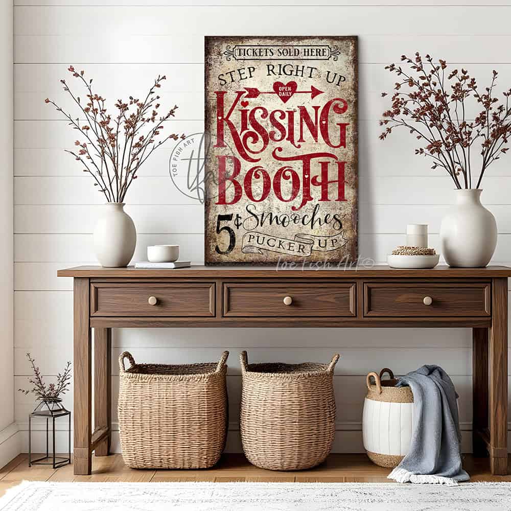 Vintage-inspired farmhouse style sign. — Toe Fish Art creates quality, artisan-made wall décor with authentic, American sourced materials. Proudly Made in the USA for decades, each sign is expertly constructed with genuine craftsmanship, heritage quality, and rustic charm. Our premium, handcrafted pieces are built to last with durable materials. Custom, personalized, timeless designs for indoor and outdoor spaces. Discover American made wall art at toefishart.com — crafted to inspire, made to endure.