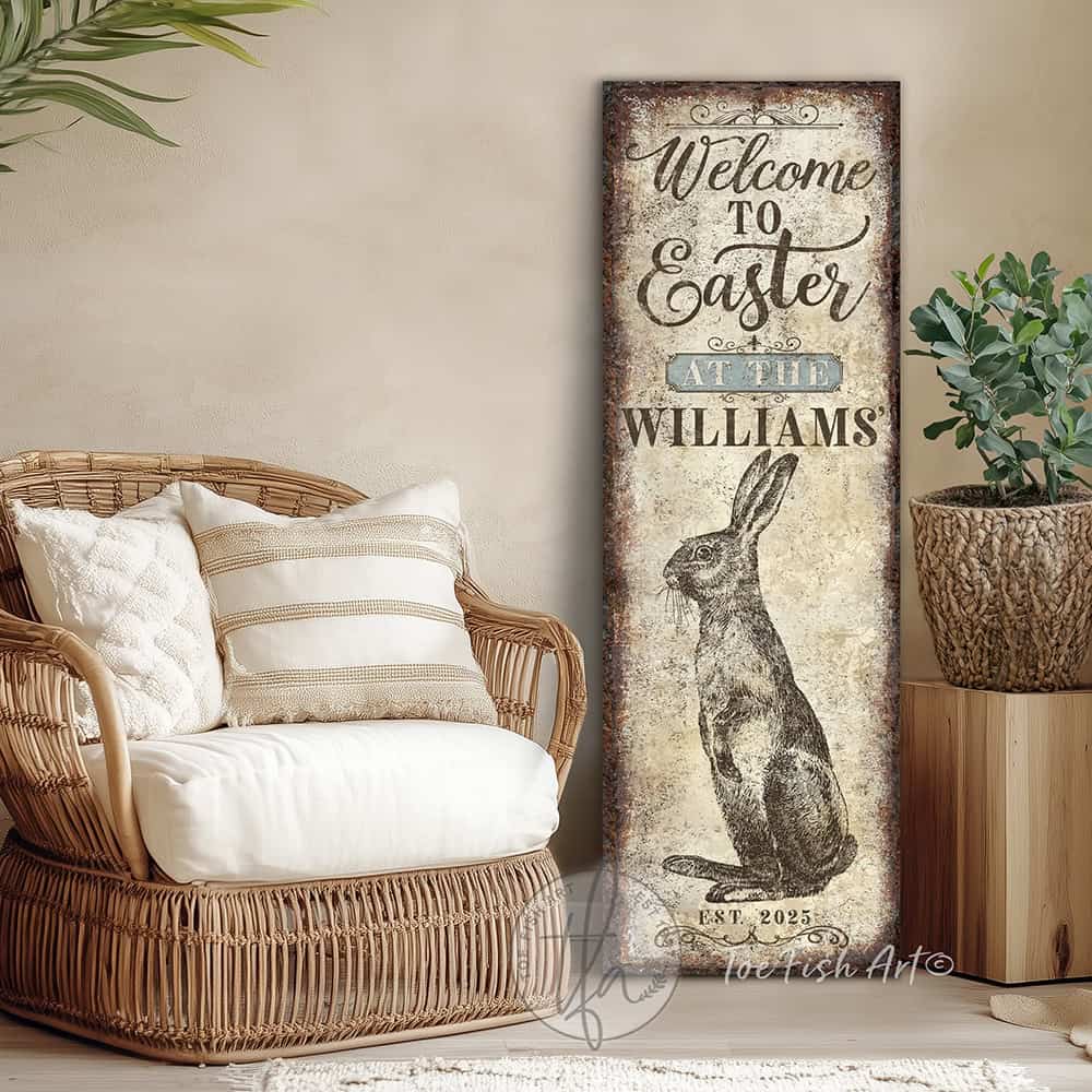 Vintage-inspired farmhouse style sign. — Toe Fish Art creates quality, artisan-made wall décor with authentic, American sourced materials. Proudly Made in the USA for decades, each sign is expertly constructed with genuine craftsmanship, heritage quality, and rustic charm. Our premium, handcrafted pieces are built to last with durable materials. Custom, personalized, timeless designs for indoor and outdoor spaces. Discover American made wall art at toefishart.com — crafted to inspire, made to endure.