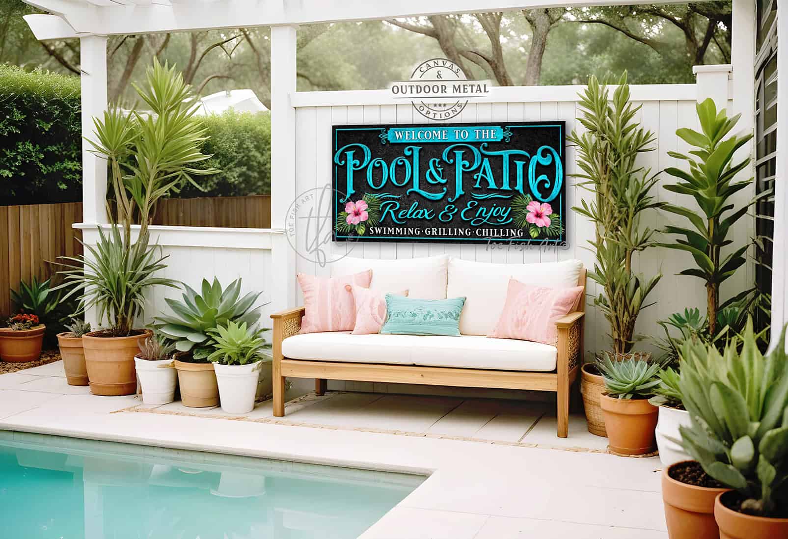Vintage-inspired farmhouse style sign. — Toe Fish Art creates quality, artisan-made wall décor with authentic, American sourced materials. Proudly Made in the USA for decades, each sign is expertly constructed with genuine craftsmanship, heritage quality, and rustic charm. Our premium, handcrafted pieces are built to last with durable materials. Custom, personalized, timeless designs for indoor and outdoor spaces. Discover American made wall art at toefishart.com — crafted to inspire, made to endure.