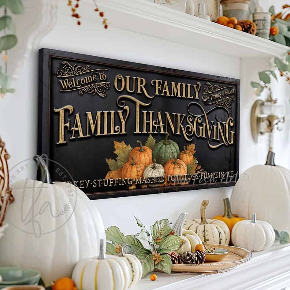 Vintage-inspired farmhouse style sign. — Toe Fish Art creates quality, artisan-made wall décor with authentic, American sourced materials. Proudly Made in the USA for decades, each sign is expertly constructed with genuine craftsmanship, heritage quality, and rustic charm. Our premium, handcrafted pieces are built to last with durable materials. Custom, personalized, timeless designs for indoor and outdoor spaces. Discover American made wall art at toefishart.com — crafted to inspire, made to endure.