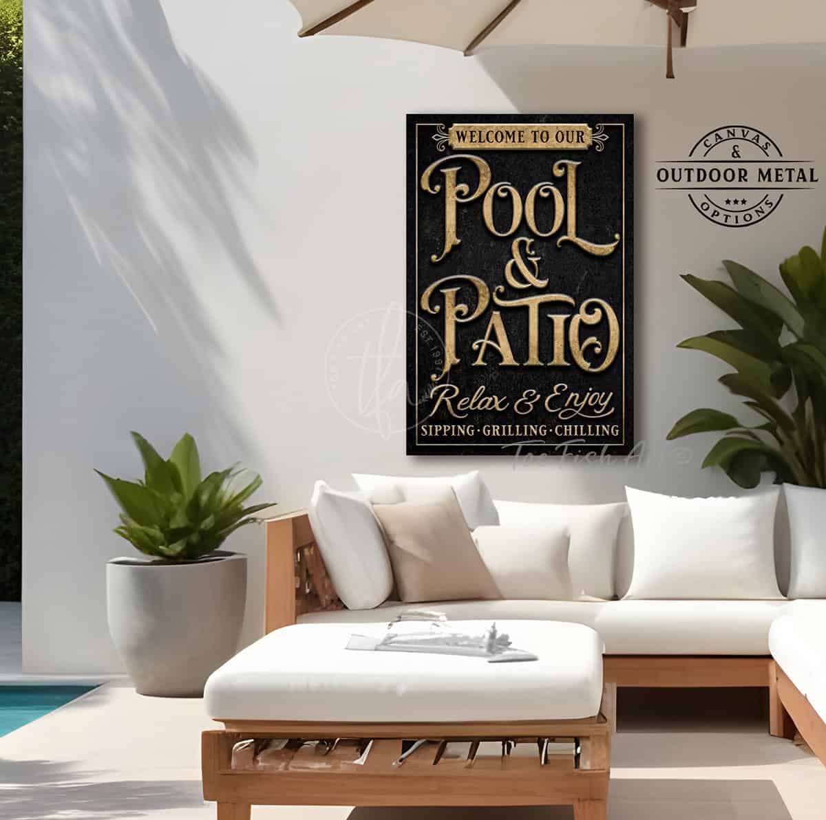 Vintage-inspired farmhouse style sign. — Toe Fish Art creates quality, artisan-made wall décor with authentic, American sourced materials. Proudly Made in the USA for decades, each sign is expertly constructed with genuine craftsmanship, heritage quality, and rustic charm. Our premium, handcrafted pieces are built to last with durable materials. Custom, personalized, timeless designs for indoor and outdoor spaces. Discover American made wall art at toefishart.com — crafted to inspire, made to endure.