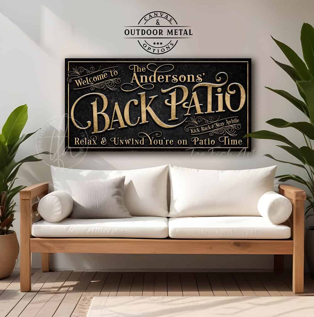 Vintage-inspired farmhouse style sign. — Toe Fish Art creates quality, artisan-made wall décor with authentic, American sourced materials. Proudly Made in the USA for decades, each sign is expertly constructed with genuine craftsmanship, heritage quality, and rustic charm. Our premium, handcrafted pieces are built to last with durable materials. Custom, personalized, timeless designs for indoor and outdoor spaces. Discover American made wall art at toefishart.com — crafted to inspire, made to endure.