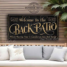 Toe Fish Art specializes in handcrafting personalized back patio family name signs that bring custom style to your outdoor living space. Handcrafted with your family name and popular sayings in classic vintage black and rustic gold for endless summer vibes. Choose between premium framed canvas or durable outdoor metal. Toe Fish Art makes artisan wall art with American materials. Proudly Made in the USA, each piece is expertly constructed with genuine craftsmanship, heritage quality, and rustic charm.