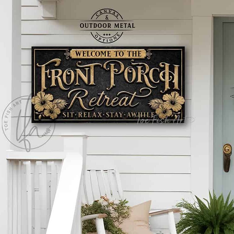 Vintage-inspired farmhouse style sign. — Toe Fish Art creates quality, artisan-made wall décor with authentic, American sourced materials. Proudly Made in the USA for decades, each sign is expertly constructed with genuine craftsmanship, heritage quality, and rustic charm. Our premium, handcrafted pieces are built to last with durable materials. Custom, personalized, timeless designs for indoor and outdoor spaces. Discover American made wall art at toefishart.com — crafted to inspire, made to endure.