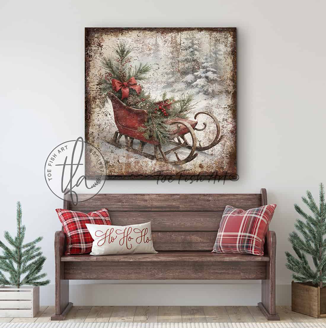 Vintage-inspired farmhouse style sign. — Toe Fish Art creates quality, artisan-made wall décor with authentic, American sourced materials. Proudly Made in the USA for decades, each sign is expertly constructed with genuine craftsmanship, heritage quality, and rustic charm. Our premium, handcrafted pieces are built to last with durable materials. Custom, personalized, timeless designs for indoor and outdoor spaces. Discover American made wall art at toefishart.com — crafted to inspire, made to endure.