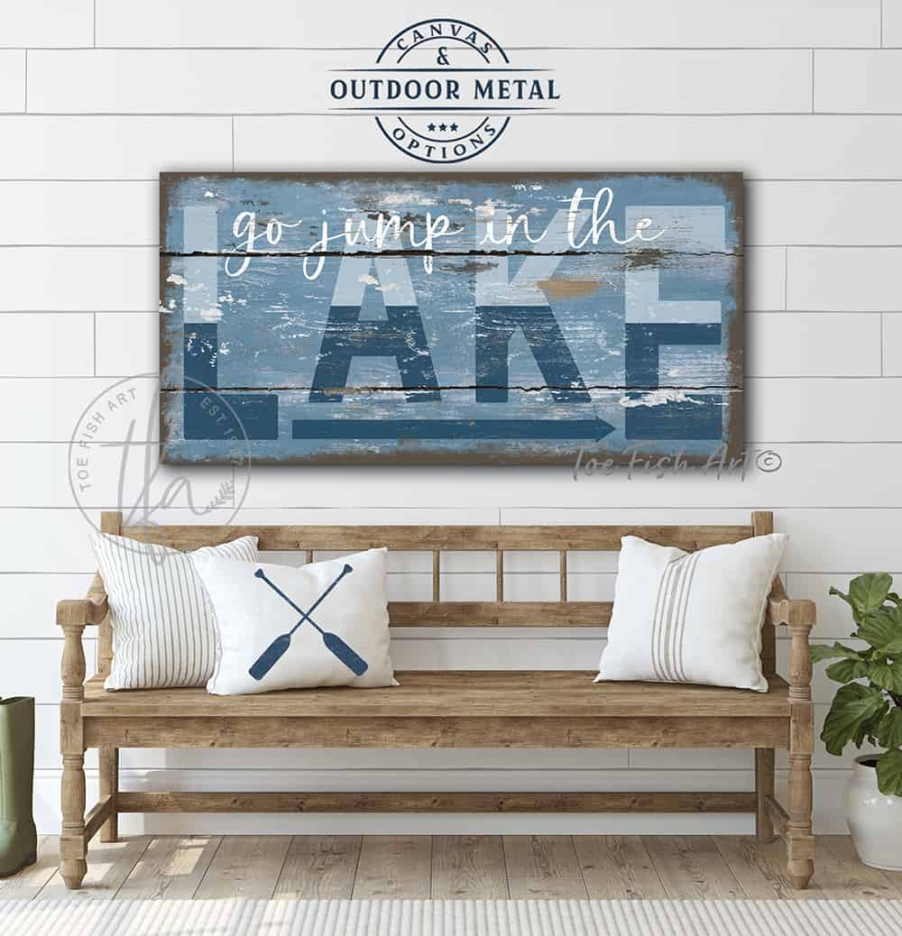 Vintage-inspired farmhouse style sign. — Toe Fish Art creates quality, artisan-made wall décor with authentic, American sourced materials. Proudly Made in the USA for decades, each sign is expertly constructed with genuine craftsmanship, heritage quality, and rustic charm. Our premium, handcrafted pieces are built to last with durable materials. Custom, personalized, timeless designs for indoor and outdoor spaces. Discover American made wall art at toefishart.com — crafted to inspire, made to endure.
