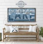 Vintage-inspired farmhouse style sign. — Toe Fish Art creates quality, artisan-made wall décor with authentic, American sourced materials. Proudly Made in the USA for decades, each sign is expertly constructed with genuine craftsmanship, heritage quality, and rustic charm. Our premium, handcrafted pieces are built to last with durable materials. Custom, personalized, timeless designs for indoor and outdoor spaces. Discover American made wall art at toefishart.com — crafted to inspire, made to endure.