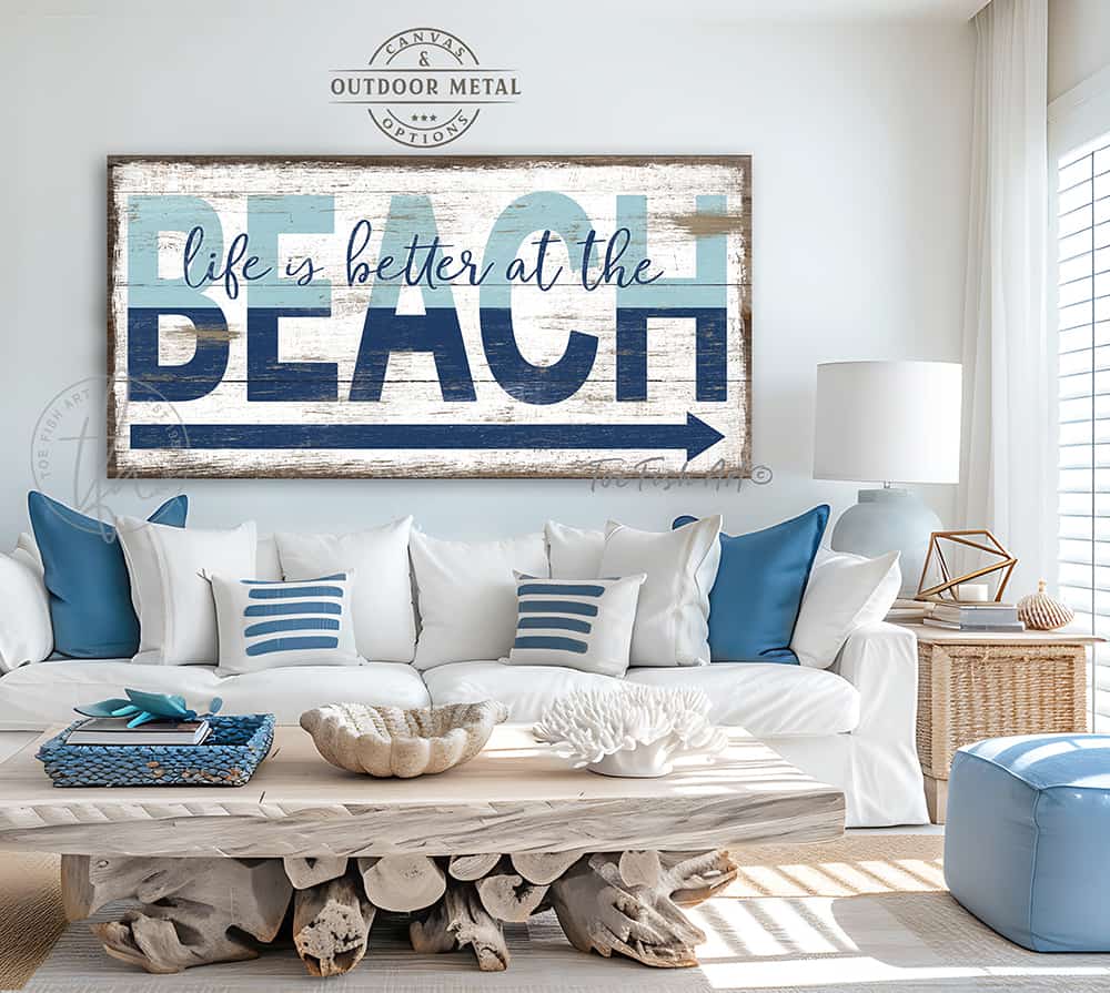 Vintage-inspired farmhouse style sign. — Toe Fish Art creates quality, artisan-made wall décor with authentic, American sourced materials. Proudly Made in the USA for decades, each sign is expertly constructed with genuine craftsmanship, heritage quality, and rustic charm. Our premium, handcrafted pieces are built to last with durable materials. Custom, personalized, timeless designs for indoor and outdoor spaces. Discover American made wall art at toefishart.com — crafted to inspire, made to endure.