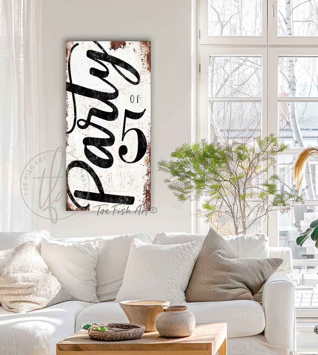 Vintage-inspired farmhouse style sign. — Toe Fish Art creates quality, artisan-made wall décor with authentic, American sourced materials. Proudly Made in the USA for decades, each sign is expertly constructed with genuine craftsmanship, heritage quality, and rustic charm. Our premium, handcrafted pieces are built to last with durable materials. Custom, personalized, timeless designs for indoor and outdoor spaces. Discover American made wall art at toefishart.com — crafted to inspire, made to endure.