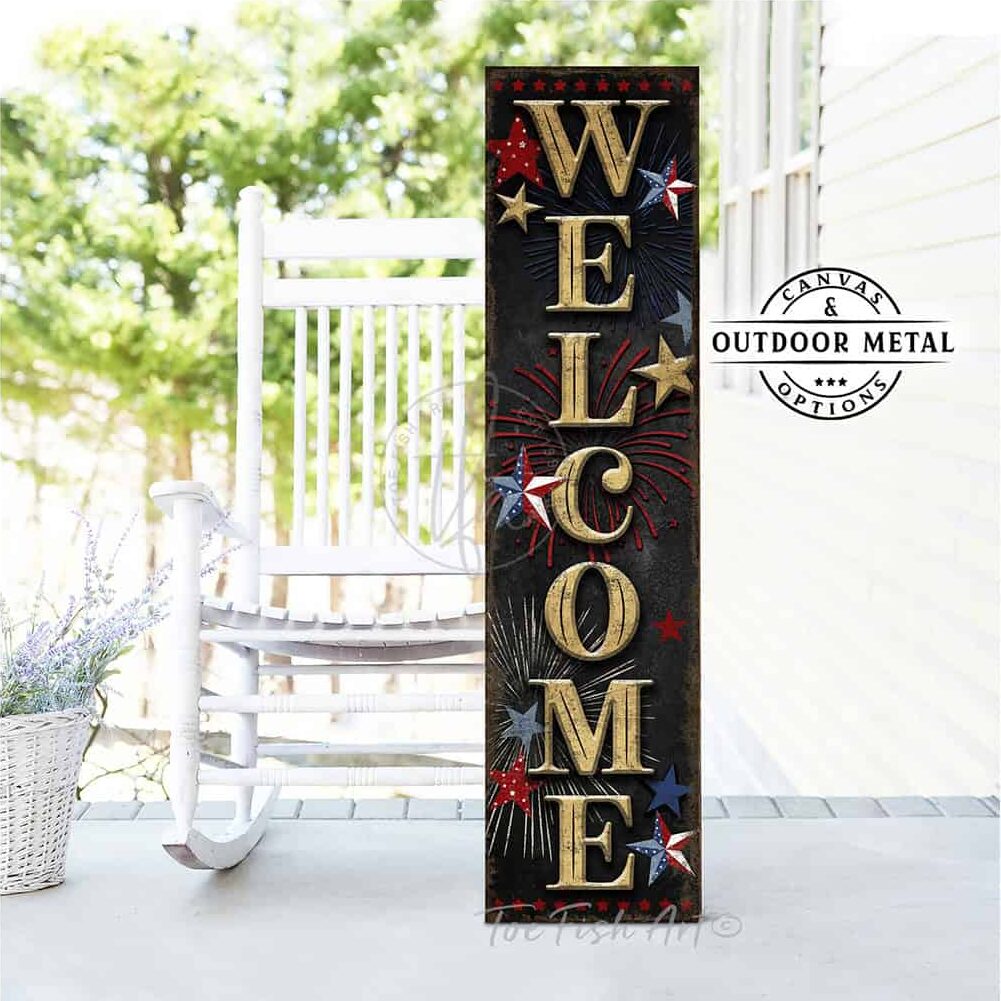 Vintage-inspired farmhouse style sign. — Toe Fish Art creates quality, artisan-made wall décor with authentic, American sourced materials. Proudly Made in the USA for decades, each sign is expertly constructed with genuine craftsmanship, heritage quality, and rustic charm. Our premium, handcrafted pieces are built to last with durable materials. Custom, personalized, timeless designs for indoor and outdoor spaces. Discover American made wall art at toefishart.com — crafted to inspire, made to endure.