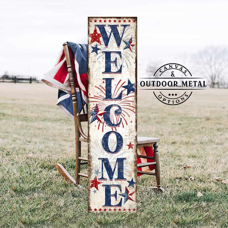 Vintage-inspired farmhouse style sign. — Toe Fish Art creates quality, artisan-made wall décor with authentic, American sourced materials. Proudly Made in the USA for decades, each sign is expertly constructed with genuine craftsmanship, heritage quality, and rustic charm. Our premium, handcrafted pieces are built to last with durable materials. Custom, personalized, timeless designs for indoor and outdoor spaces. Discover American made wall art at toefishart.com — crafted to inspire, made to endure.